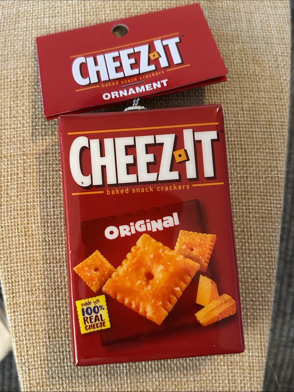 Cheez It Christmas tree ornament NEW
